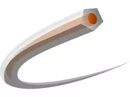 CORECUT Ø2,4 MM X 15 M, ORANSSI/LÄPINÄKYVÄ - Siimat siimapäihin - 5976692-10 - 1