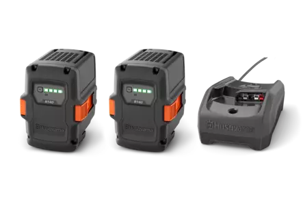 HUSQVARNAN AKKUPAKETTI - 36V akut, laturit ja tarvikkeet - 9708588-02 - 1