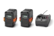 HUSQVARNAN AKKUPAKETTI - 36V akut, laturit ja tarvikkeet - 9708588-02 - 1