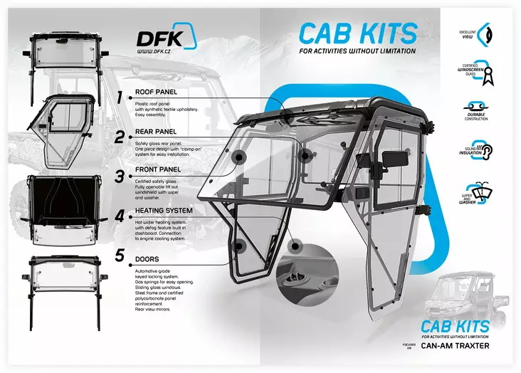 DFK TRAXTER LÄMPÖHYTTI - SSV Ohjaanot ja lämmittimet - DFKTRAX - 1